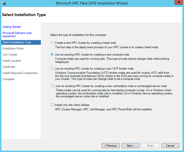 安装新的计算节点。