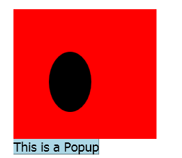 没有 PlacementTarget 的 Popup 控件