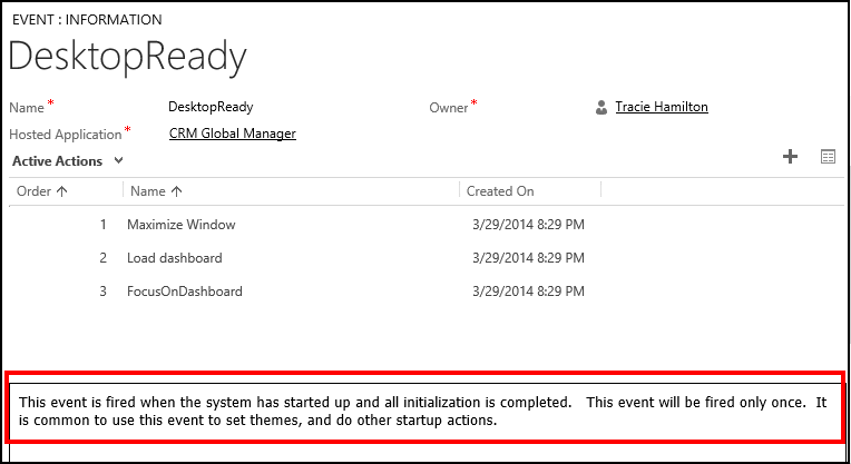 事件的嵌入式帮助