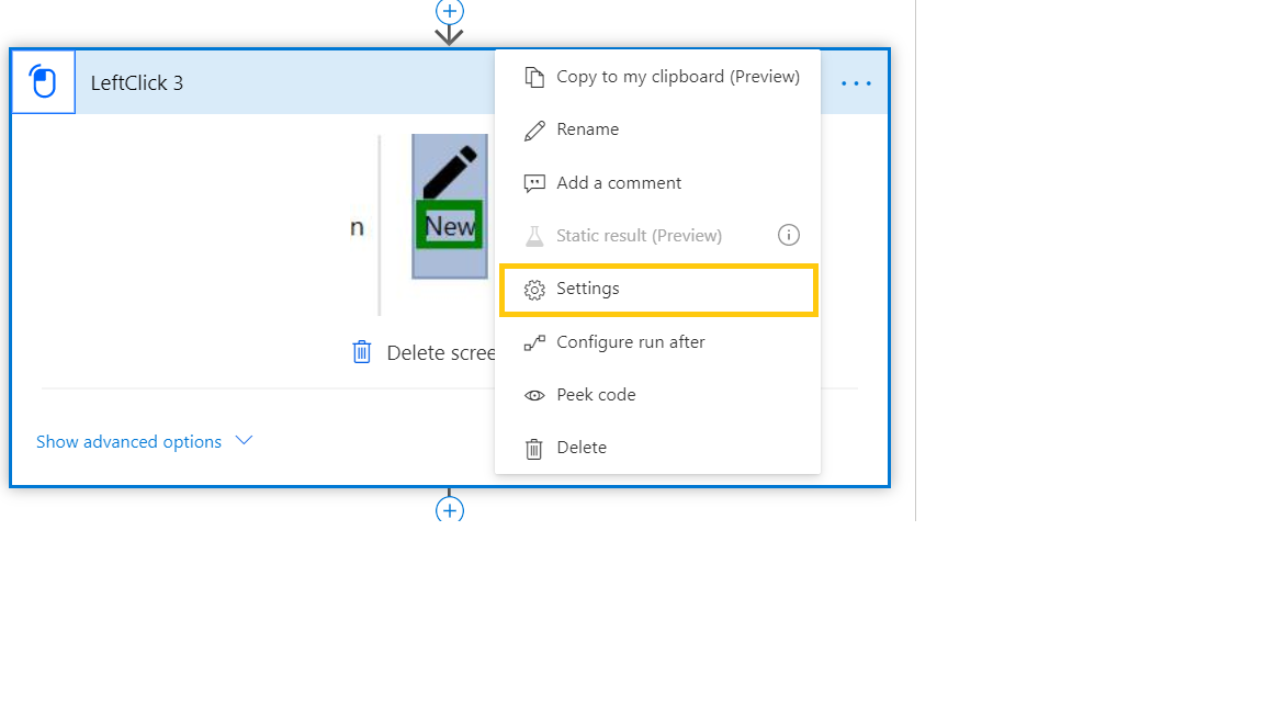 User can customize this setting from desktop flow designer Users can customize this setting from desktop flow designer