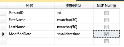 将具有数据类型的新列添加到表。