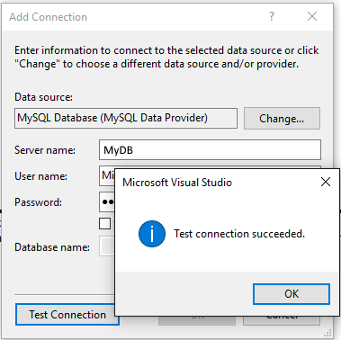 raddata Test Connection Test Connection