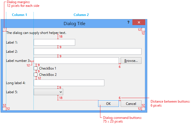 0801-b_UtilitySpacingLeft Dialog spacing for labels to the left of controls