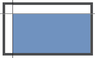 示例应用的内容区域中的网格