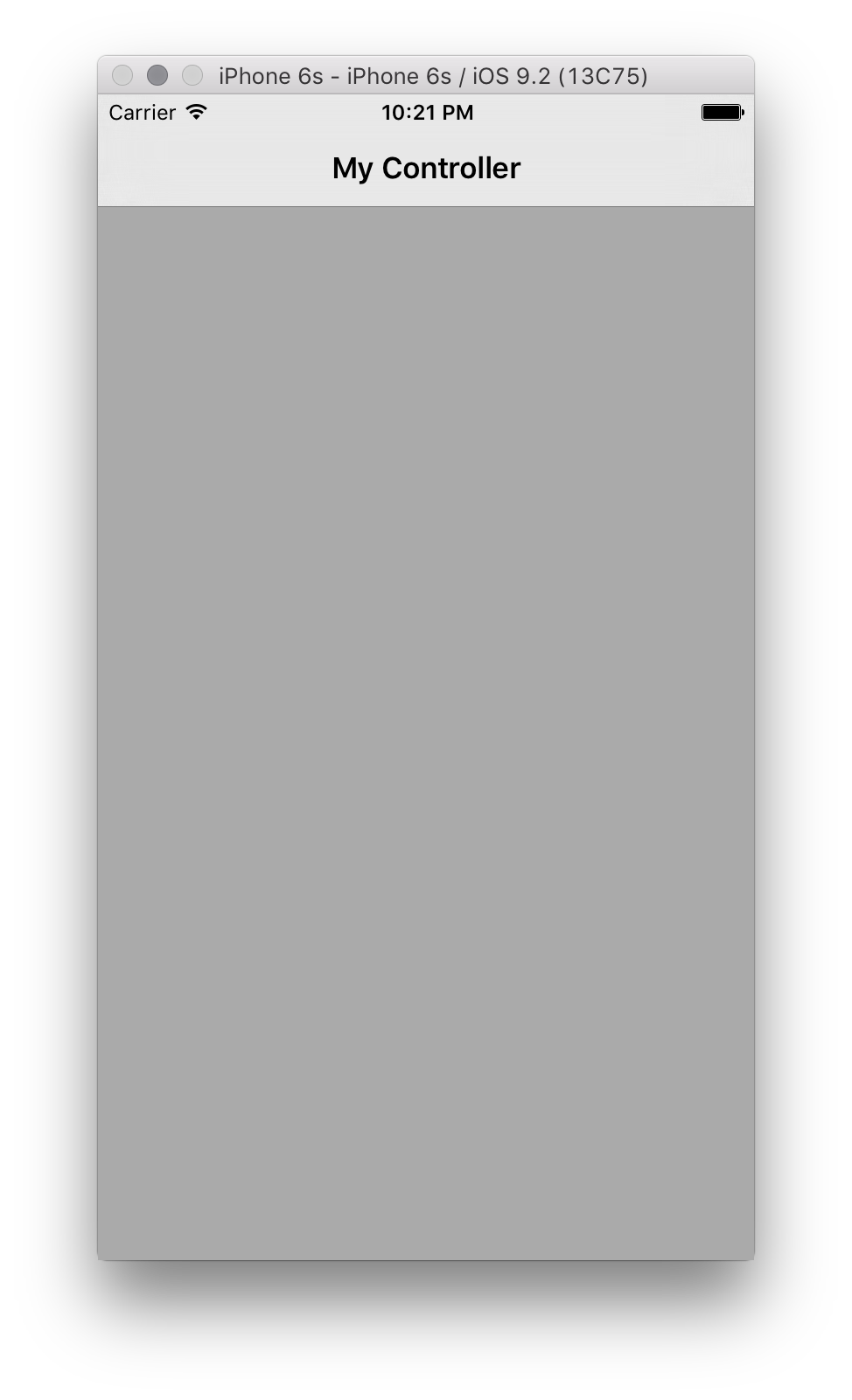 嵌套在导航控制器中的控制器