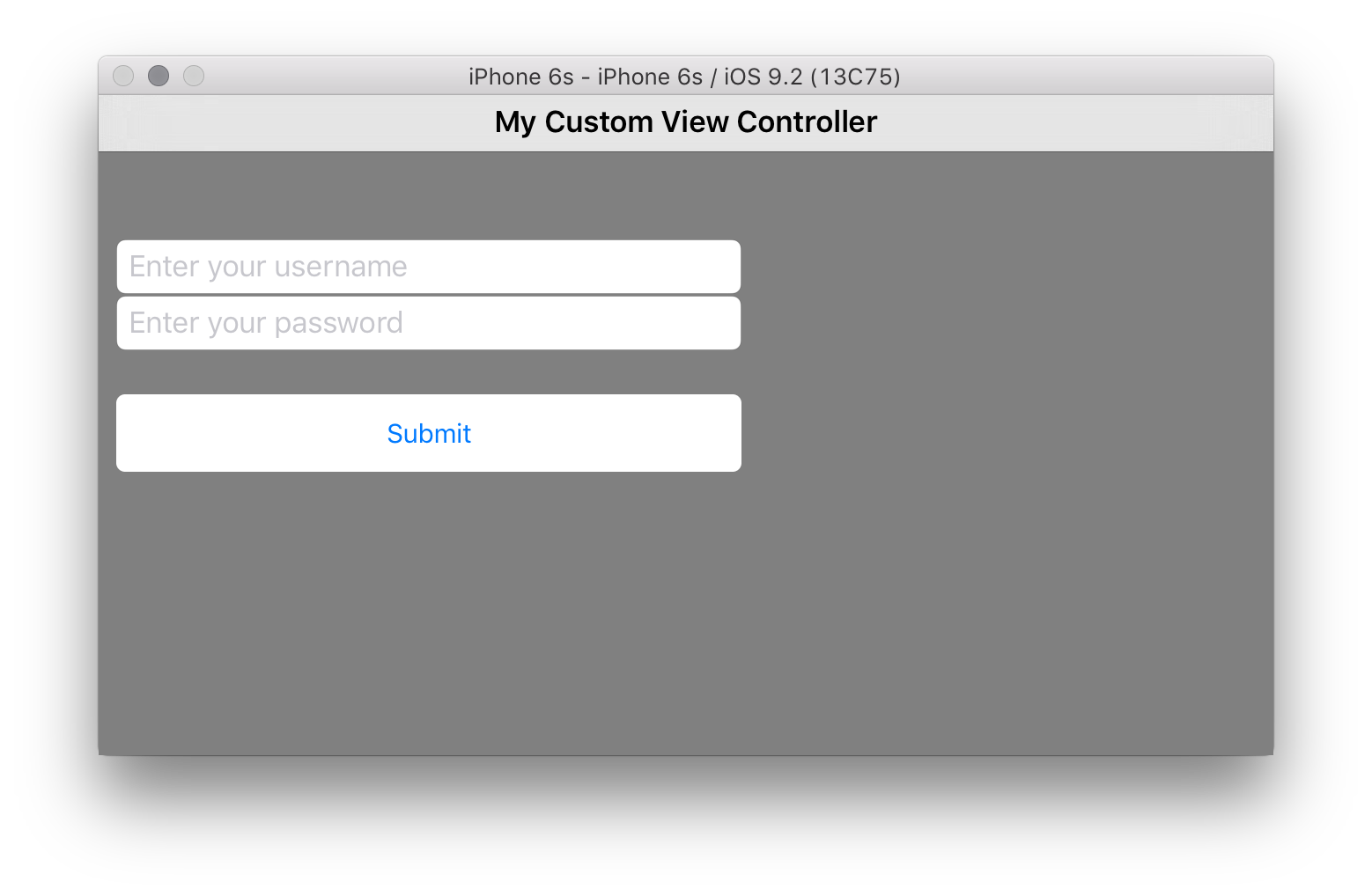 如果用户将设备旋转到横屏方向,则控件不会适当调整大小