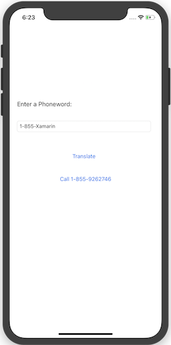 名为 TranslateButton 的按钮添加到内容视图层次结构