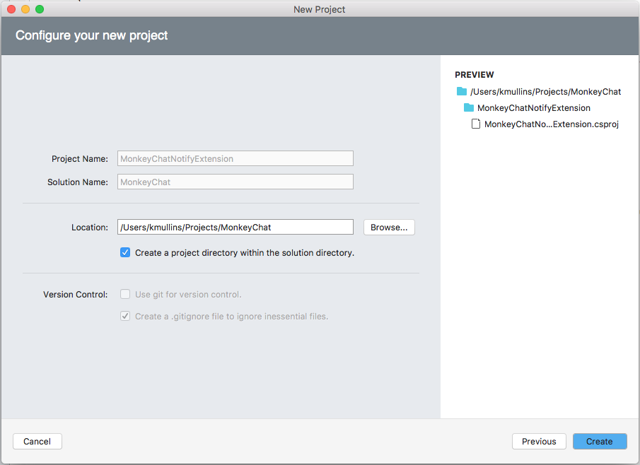 调整项目名称和/或解决方案名称