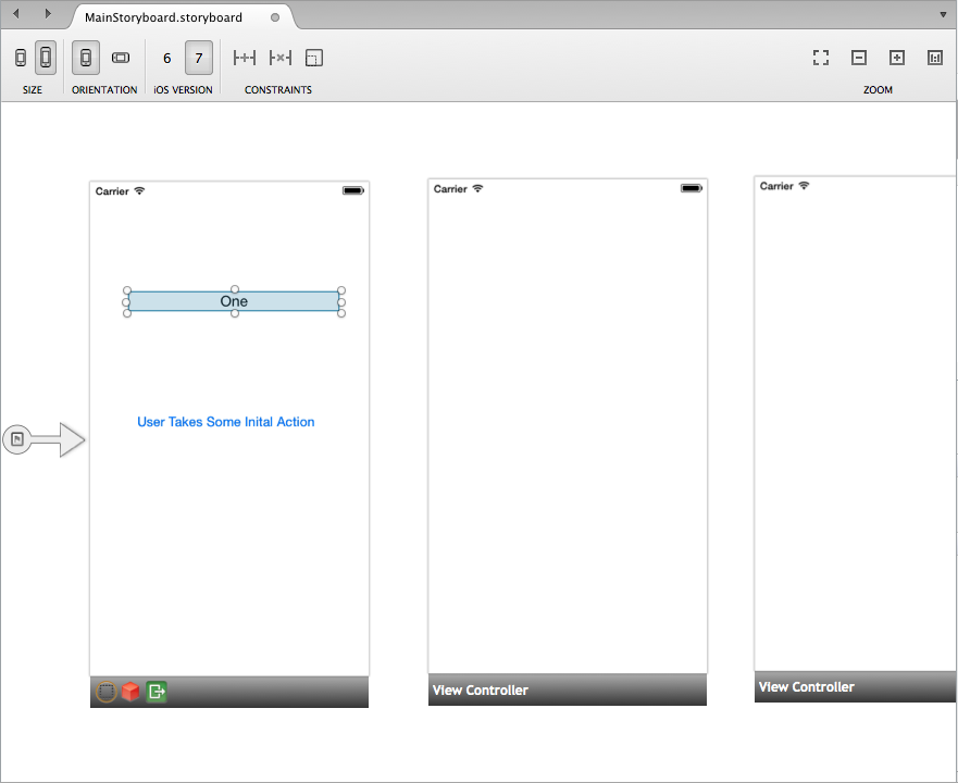 设计图面现在应类似于此屏幕截图