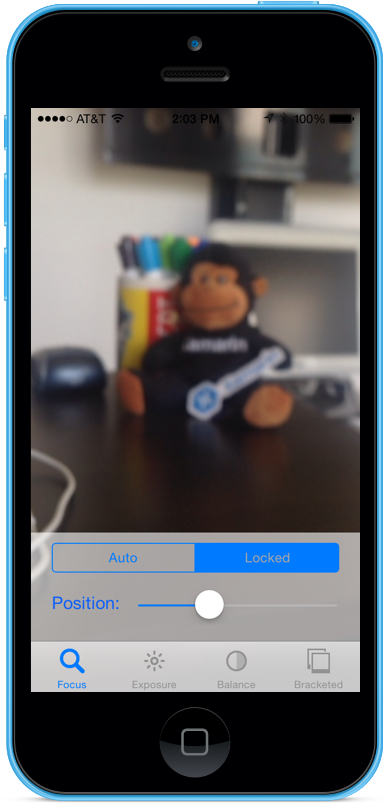 手动调整镜头位置