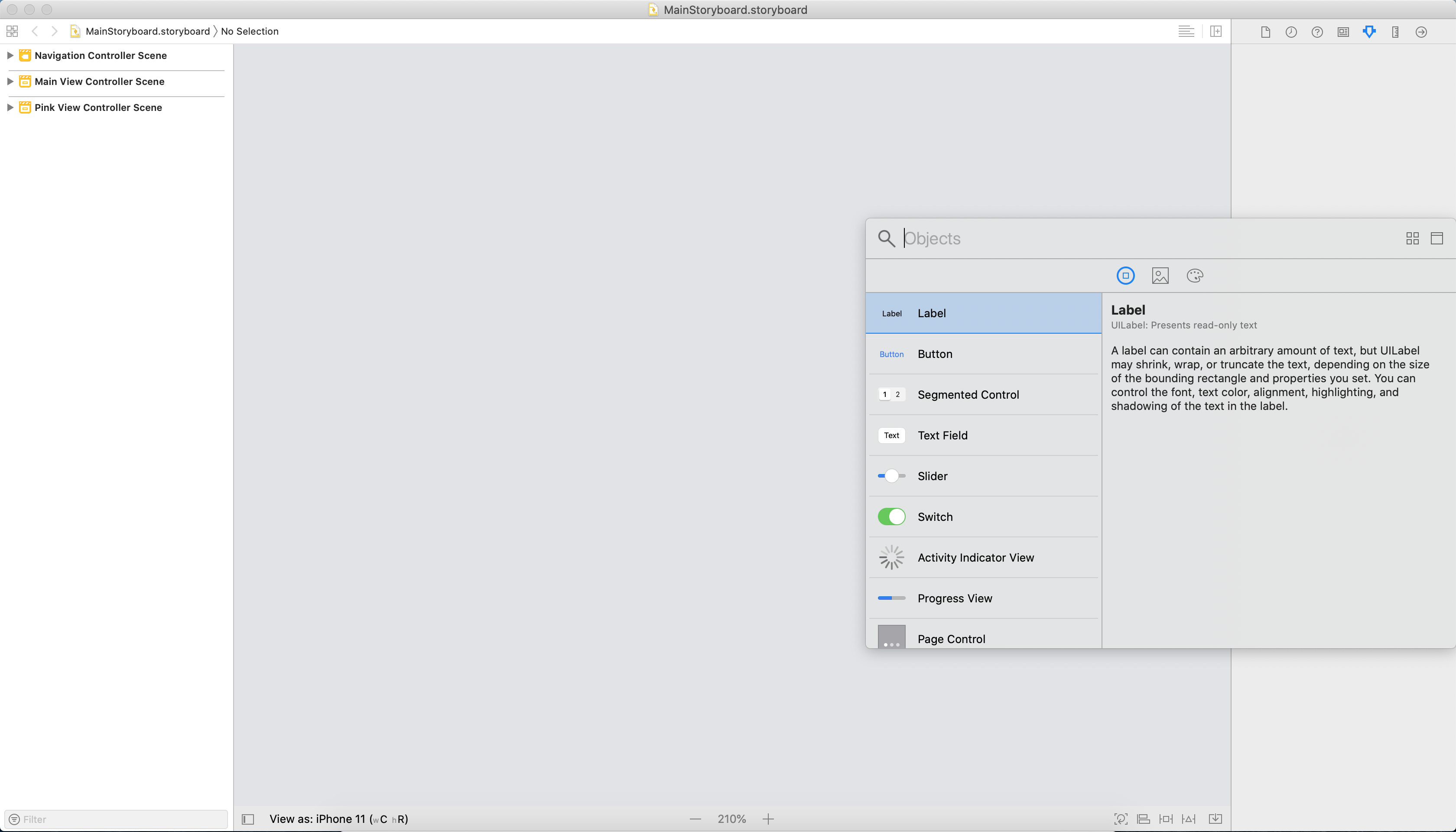 从库中添加 NavigationController
