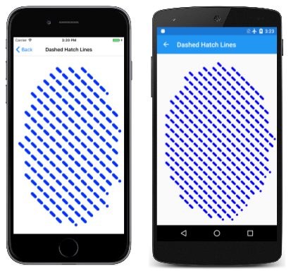 “虚线阴影线”页面的三倍屏幕截图