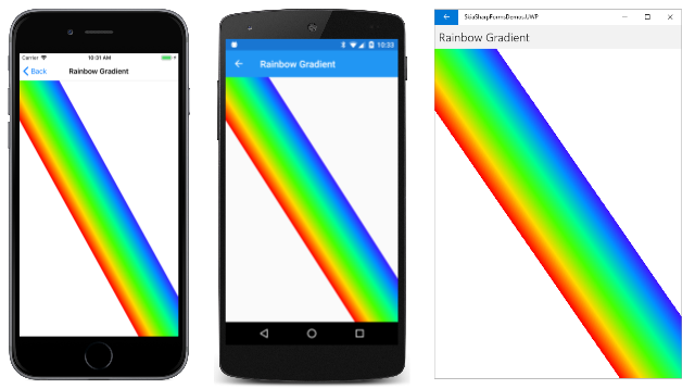 彩虹渐变 彩虹渐变