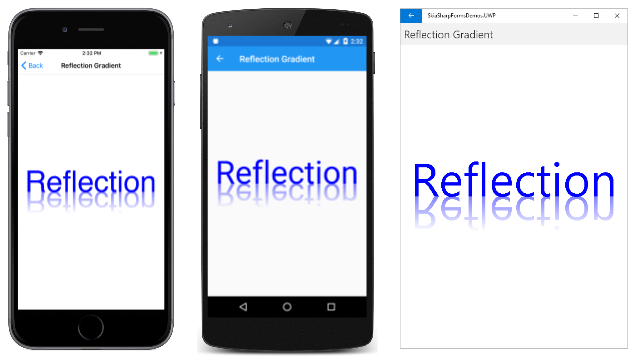 反射渐变 反射渐变