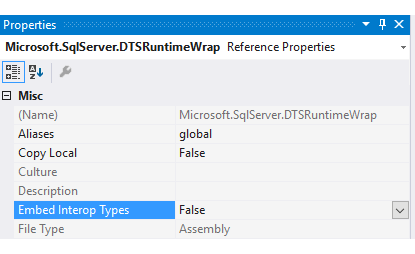 嵌入互操作类型