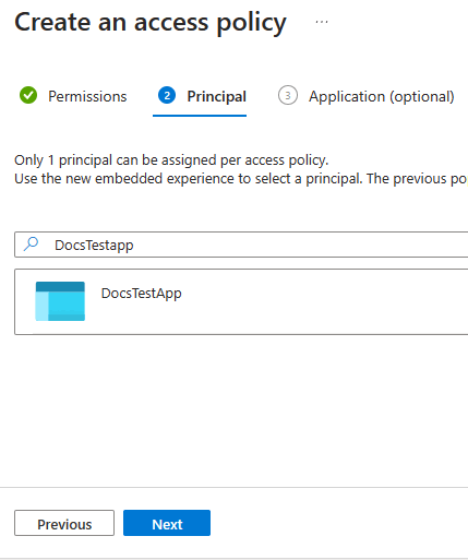 “主体”窗格中的应用程序搜索框的屏幕截图。