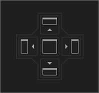 文档窗口导向菱形的屏幕截图。