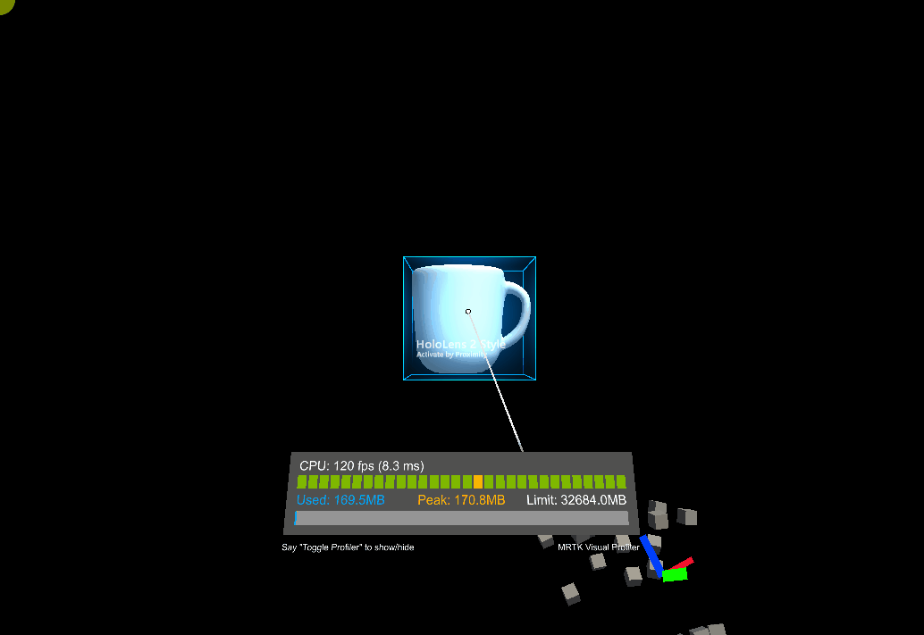 固定旋转到世界