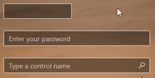 另一部短片显示更新前 TextBox 深色主题的行为。