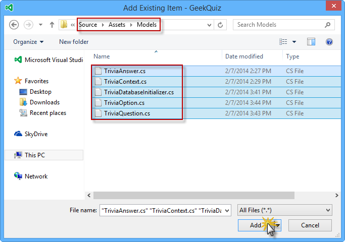 新增模型資源 新增模型資源