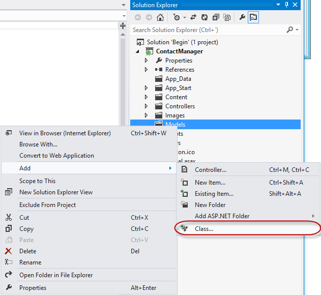 向 Web 應用程式新增模型 向 Web 應用程式新增模型