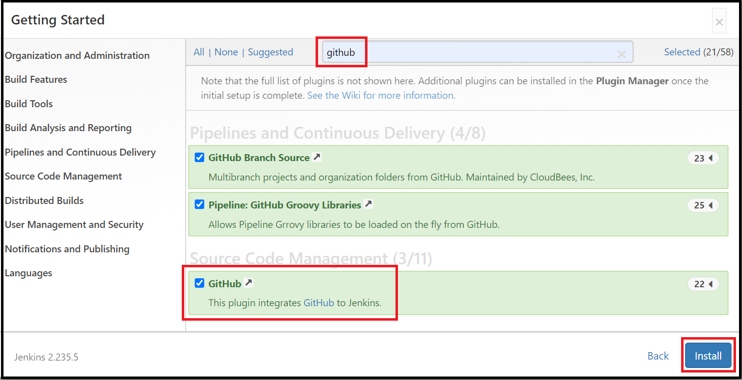 安裝 GitHub 外掛程式