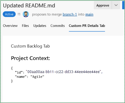 git pull request 選項卡的屏幕截圖。