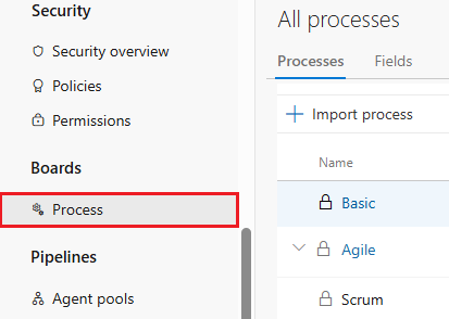 以醒目標示的「流程」索引標籤的螢幕截圖。