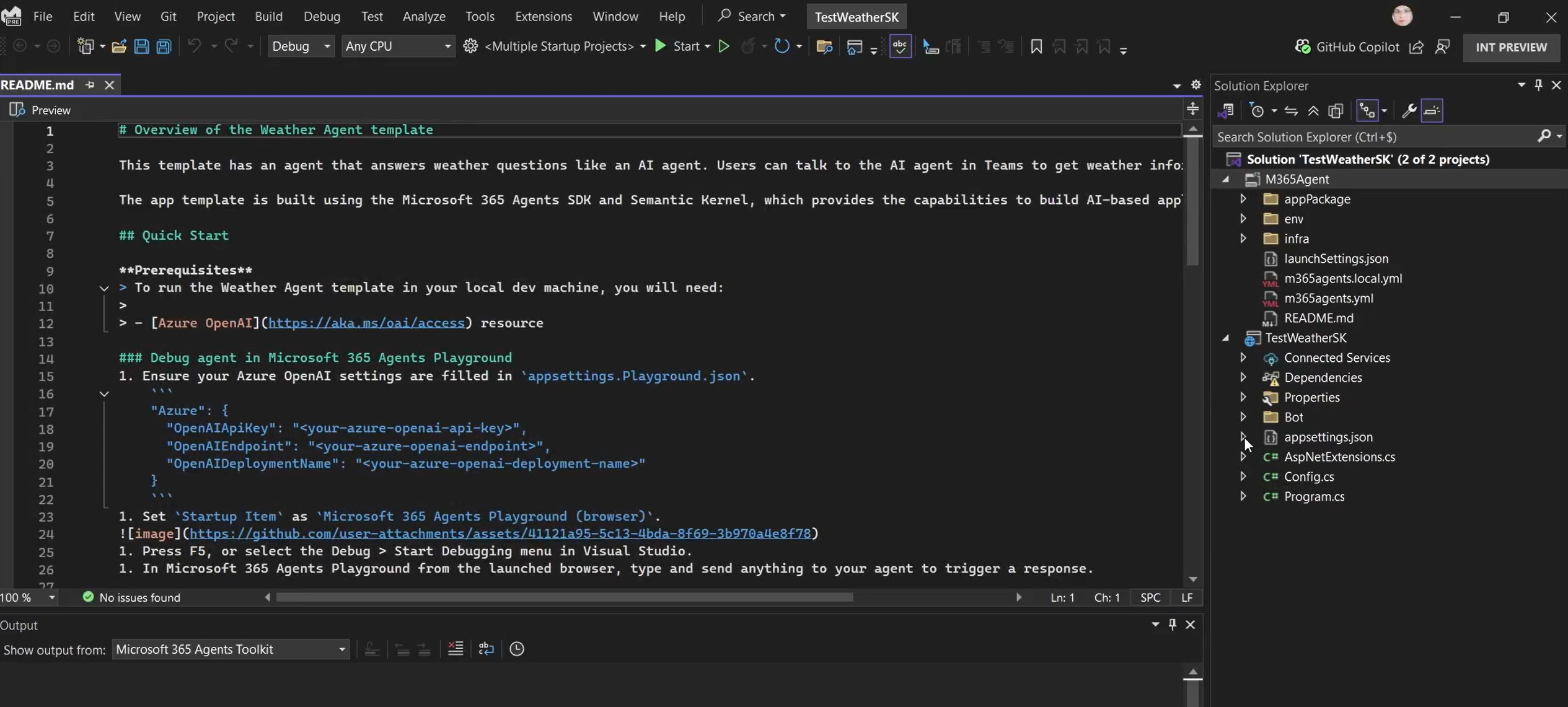 編輯器中的應用程式程式碼