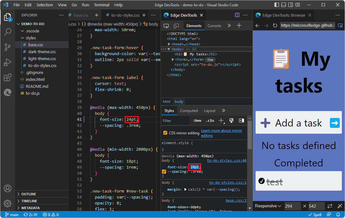 如果開啟可映射資料夾，可以更改 CSS 值
