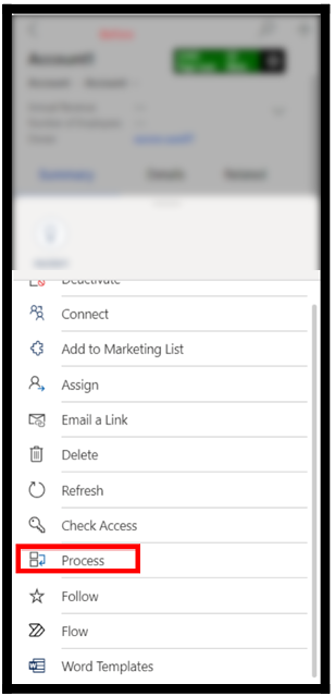 舊的進程命令。