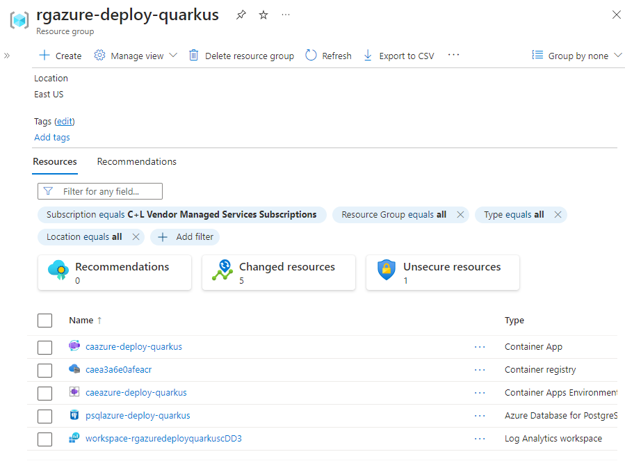 顯示已部署應用程式的螢幕快照。